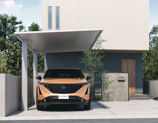 カーポートFⅡ　1台用カーポート