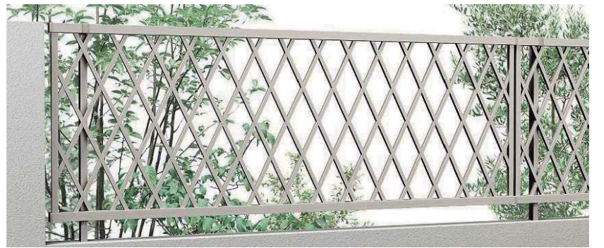 シンプレオフェンスXB2型(ラチス格子)※6月発売