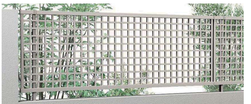 シンプレオフェンスXB1型(井桁格子)※6月発売