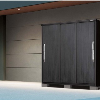 ヨド物置BLACKエスモ　5機種限定・扉色全6色