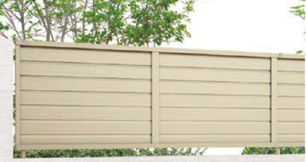 フェンスAB　YL2型（横ルーバー②）