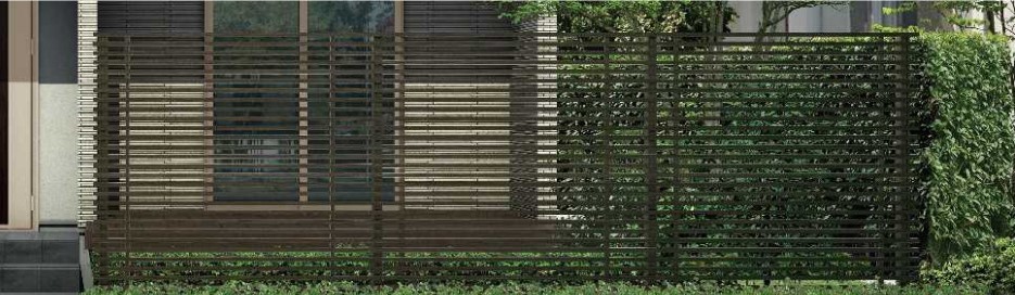 ルシアス スクリーンフェンスS01型　細横格子