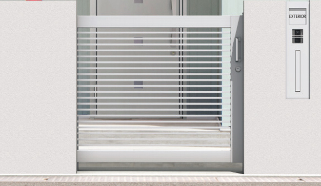 三協アルミ　スライド門扉　レナード　1型・2型　袖扉なしタイプ