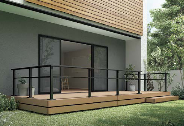 モダンデッキフェンス