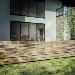 デッキフェンス（アルミ仕様）・開き戸（アルミ仕様）